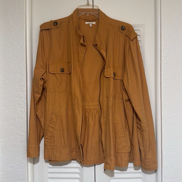 Gold Yellow Utility Jacket - Picture 6 of 8